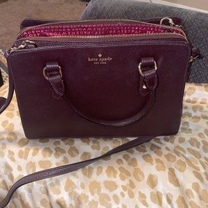 ⭕️SOLD⭕️Kate spade purple purse